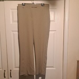 Classic Woman's Dress Pants in Beige Sleek classic feel and look